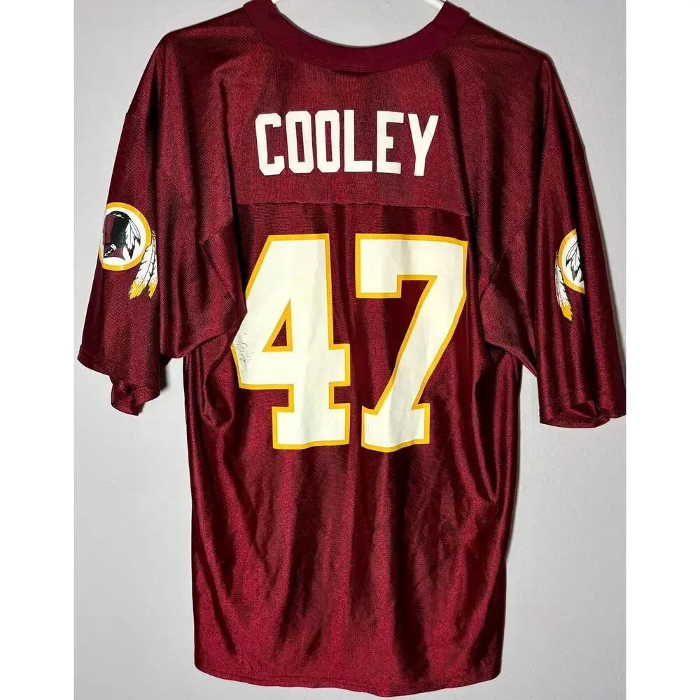 Vintage Washington Redskins Chris Cooley #47 Burgundy NFL Team Jersey Sz M - Picture 8 of 10